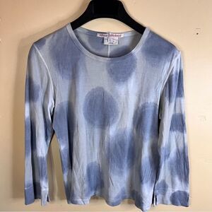 Vintage‎ AG Adriano Goldschmied Soft Boho Polka Dot Shirt Size Large Cozy